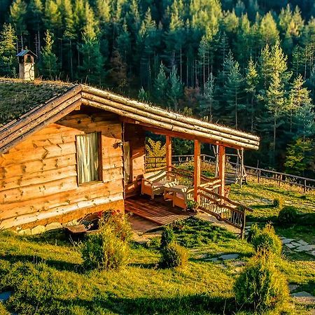 Панорама хаус Лещен и еко къщи Дървена и Землянка Екстер'єр фото