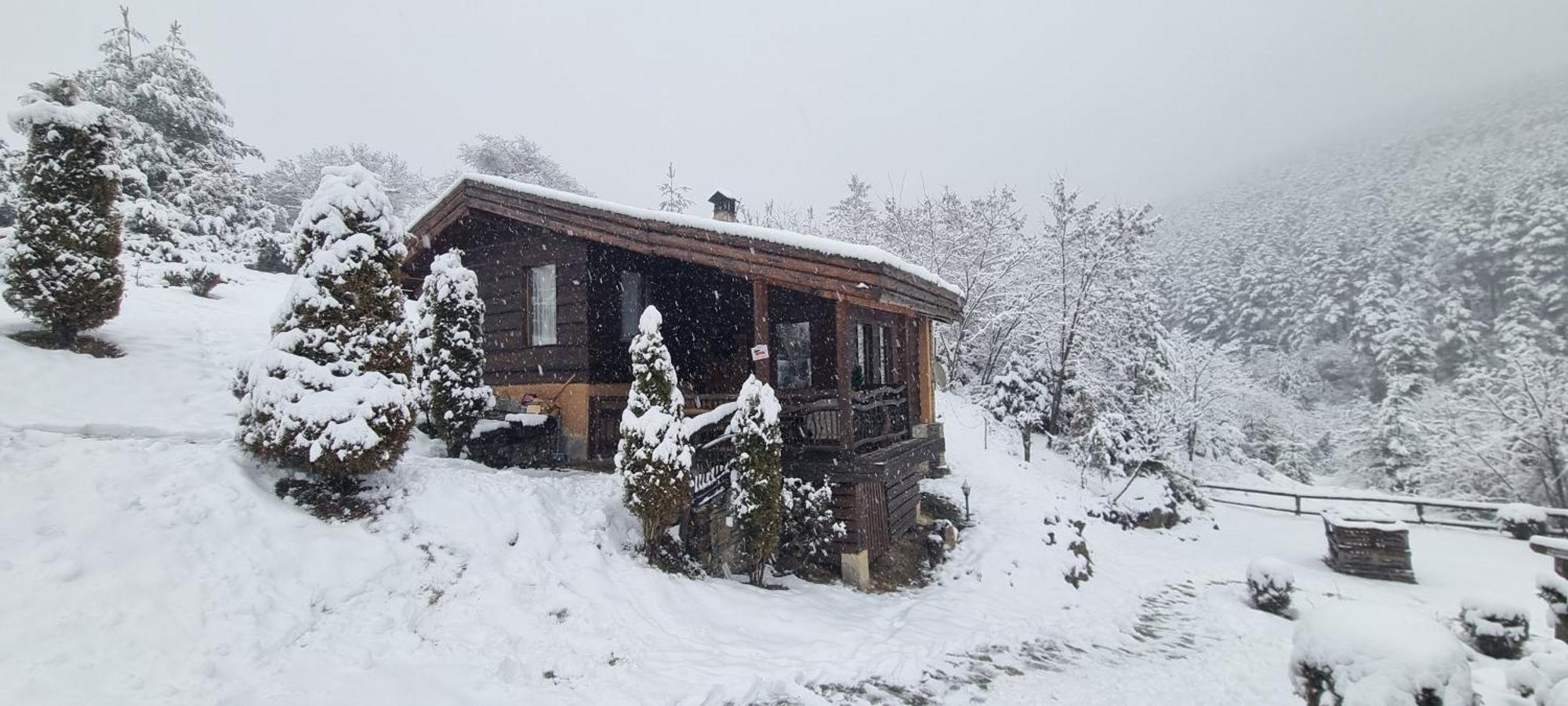 Панорама хаус Лещен и еко къщи Дървена и Землянка Екстер'єр фото